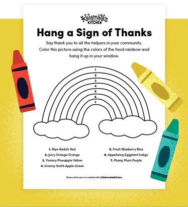 Hang a Sign of Thanks