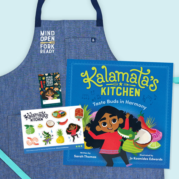 Holiday Apron + Book Bundle