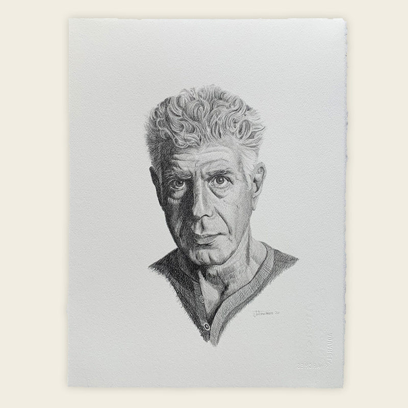 Anthony Bourdain Print