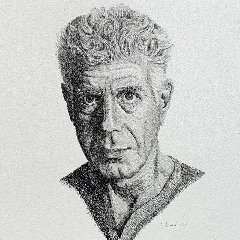 Anthony Bourdain Print