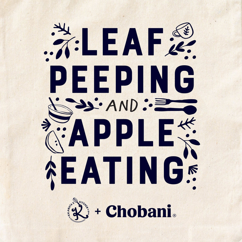 Leaf Peeping & Apple Eating Tote