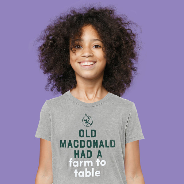 Old MacDonald Had a Farm to Table T-Shirt